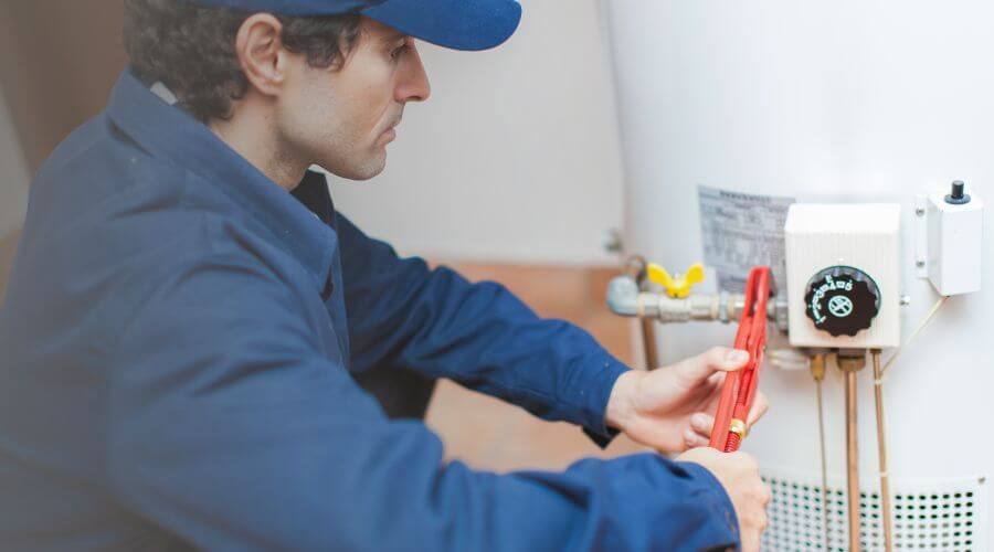 Local water heater installation in Tabor, IA